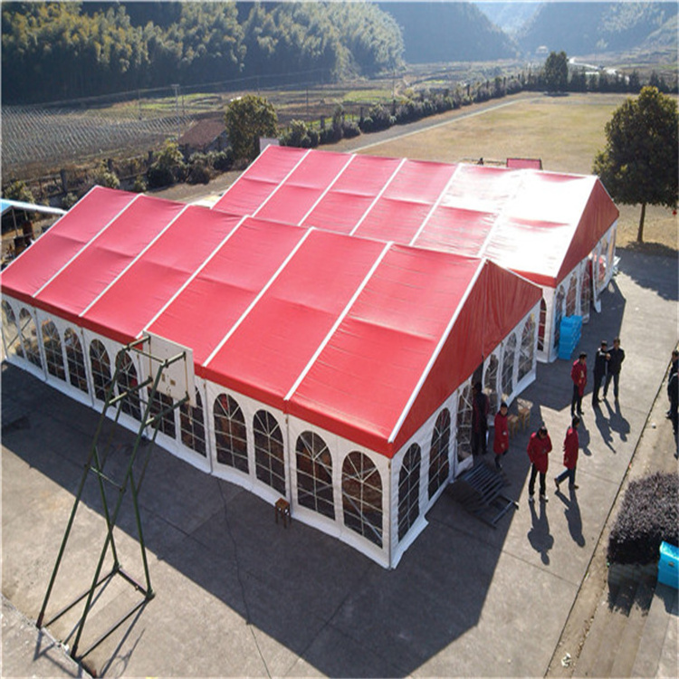 1000 People Outdoor Huge Wedding Yurt Canopy Party Marquee Commercial Luxury Big Tent for Event Trade Show Tent