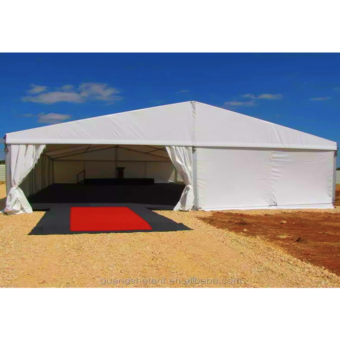 Luxury transparent 10m x 20m marquee tent wholesale 100 seater wedding 40x60 party tents for sale white