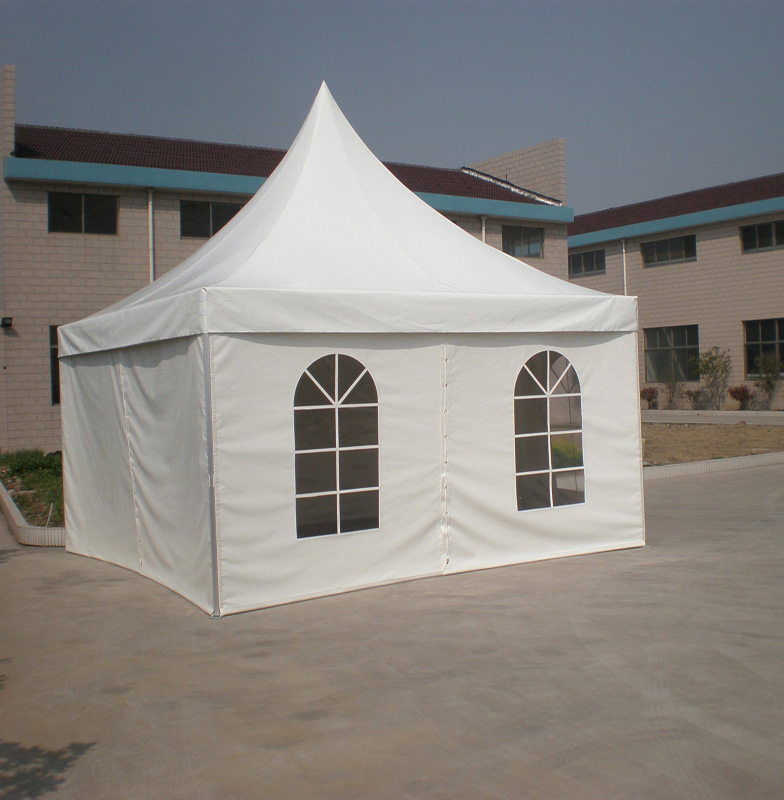 Outdoor wedding party marquee aluminum roof top gazebo canopy 5x5m pop up pagoda event tent