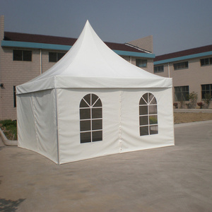 Outdoor wedding party marquee aluminum roof top gazebo canopy 5x5m pop up pagoda event tent