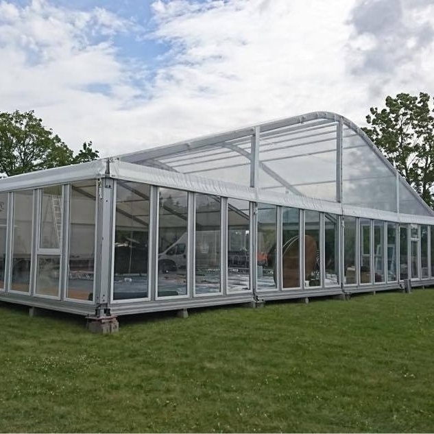 hot sale 1000 guests marquee wedding tents arc roof tent arcum clear top tents for party wedding