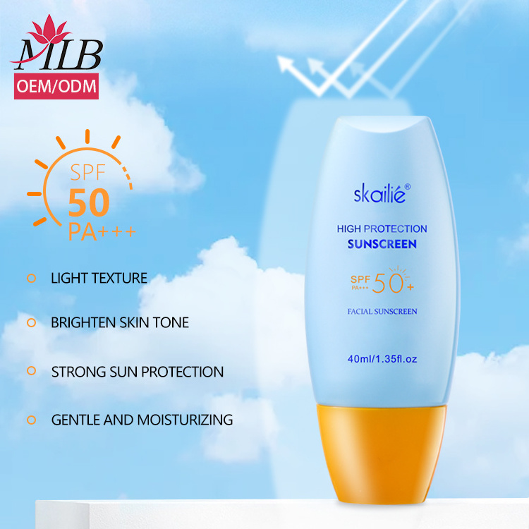 Mini Makeup Waterproof Spf 50 Korean Whitening Sunscreen Moisturizer Sunscreen Lotion Lightening Sunscreen Cream For Face