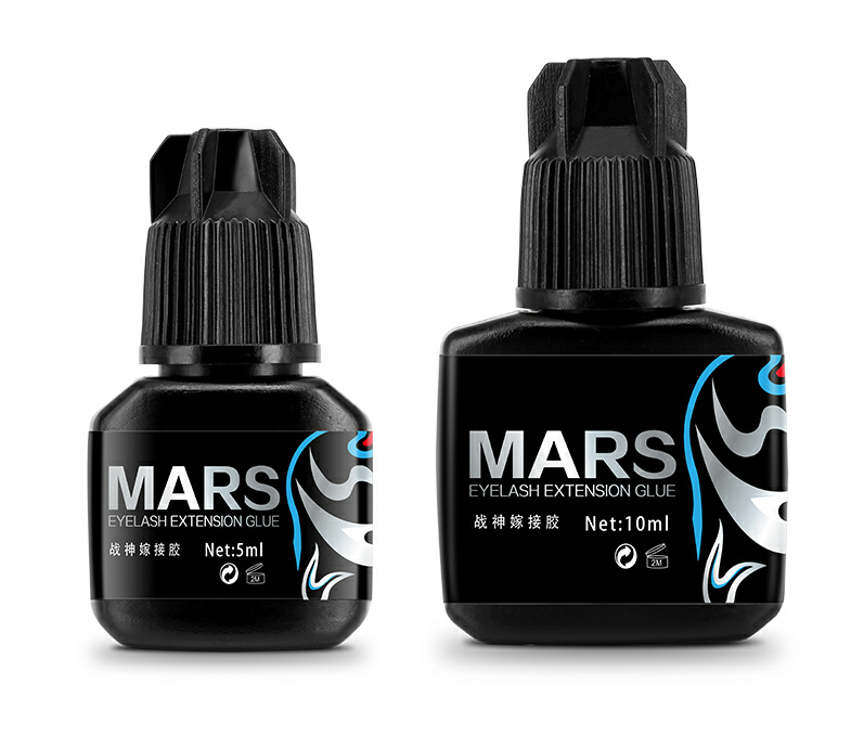 5ML Longer-lasting 2second Drying Low Odor with MSDS Certification Mars Eyelash Glue IGA-006 Lasting on Eyes up to 6 Weeks