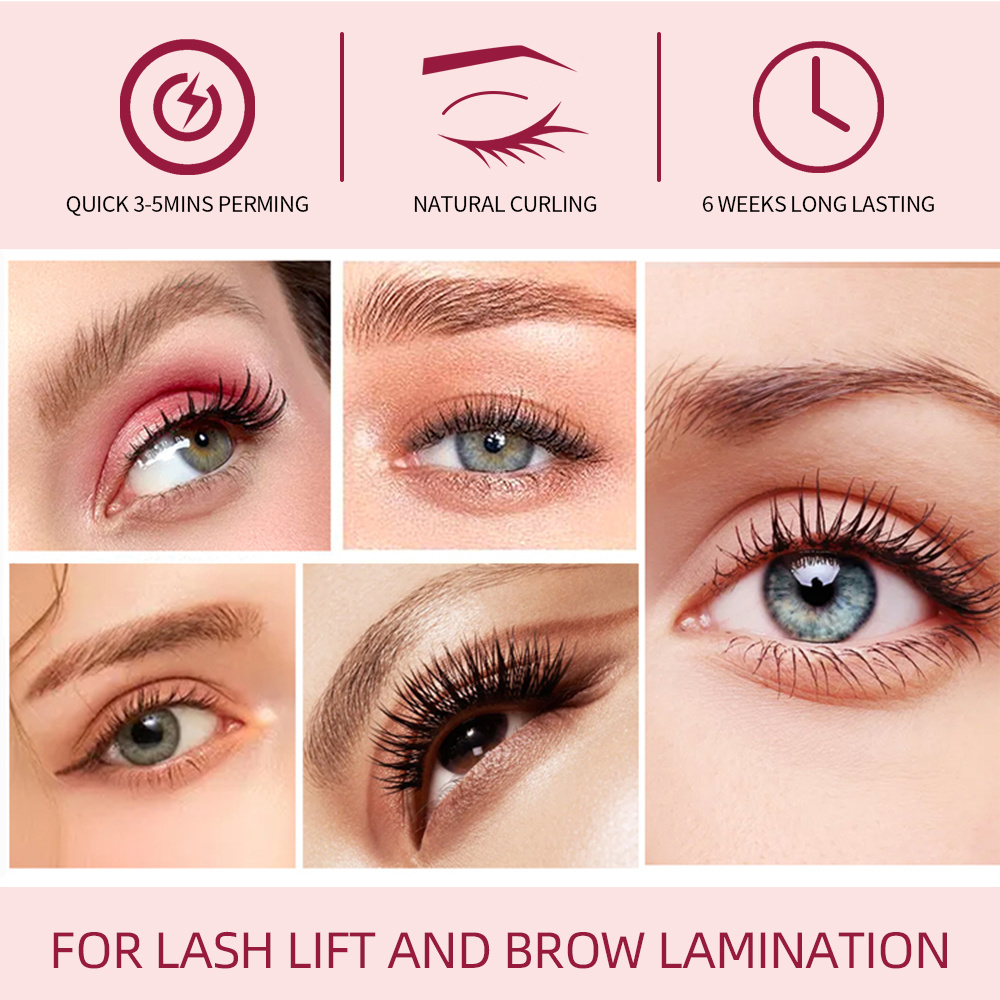 2 in 1 inconsign brow lamination iconsign lashes lifting eyelash perm lash lift kit 6-8 weeks eye lash