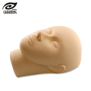 Eyelash Extension Practice Training Head Mannequin Female Head for Lash