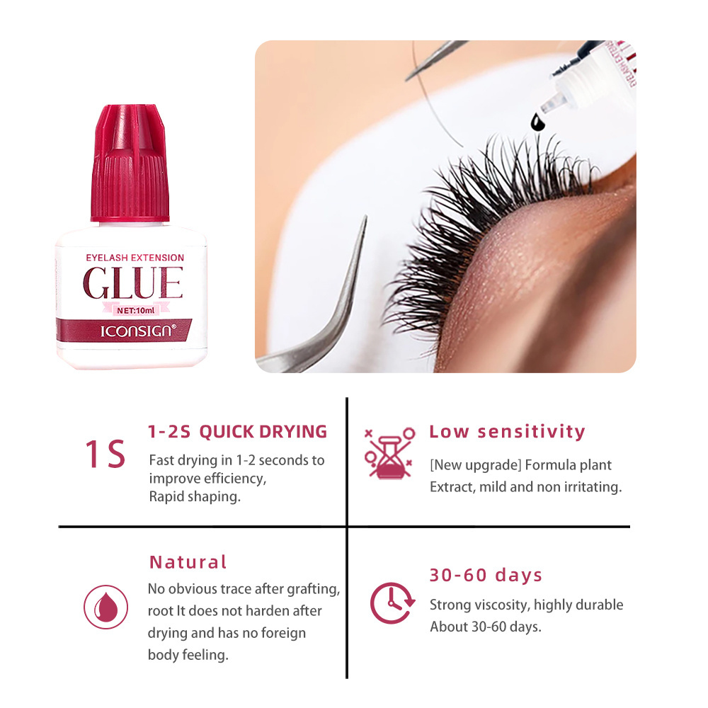 The best eyelash extension glue strongest water proof lash extensions bulk glue high quality individual lash glue