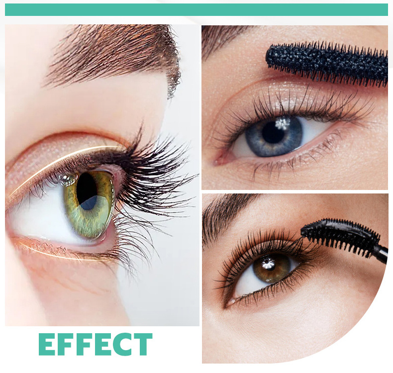 Private Label best false lash Mascara 2 In 1 Eye Lash Mascara Thick Curling 4D Double Head Mascara