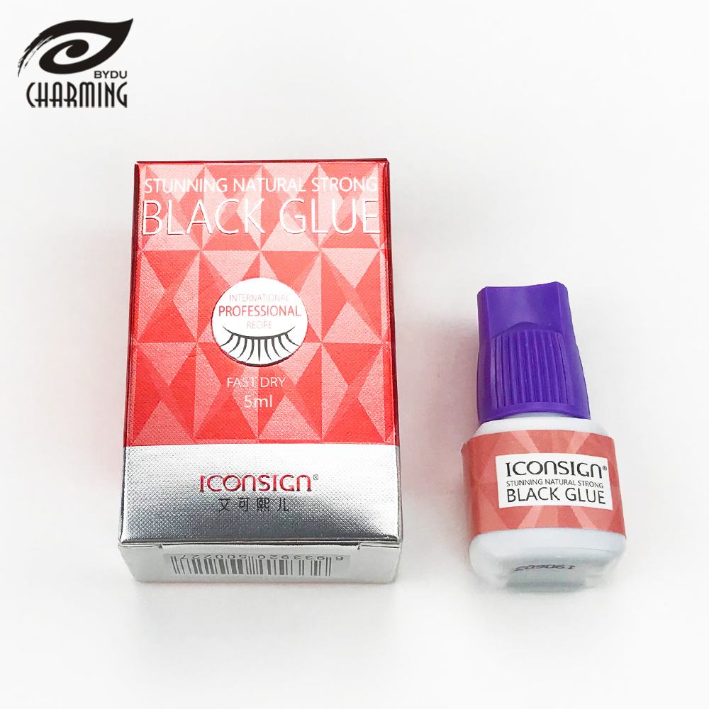 Iconsign lash extension glue 5ML wholesale extension eyelash glue