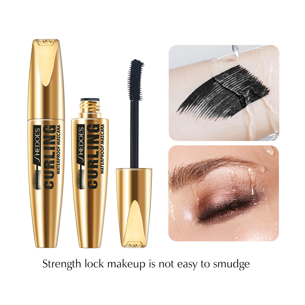 Private Label best false lash Mascara 2 In 1 Eye Lash Mascara Thick Curling 4D Double Head Mascara