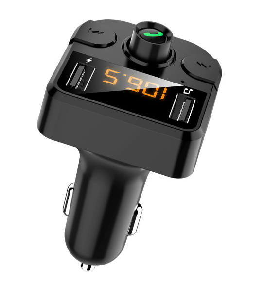 BT36B FM Transmitter BT Car Kit MP3 Music Player BT 5.0 Wireless Handsfree Calling Dual USB Car Charger