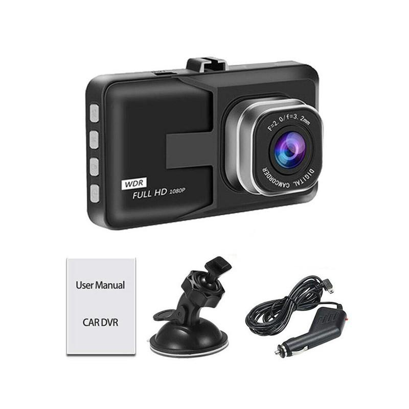 Car dvr 3.0 inch drive recorder 1080p full hd vehicle blackbox dvr user manual car camcorder dashcam / dash camera