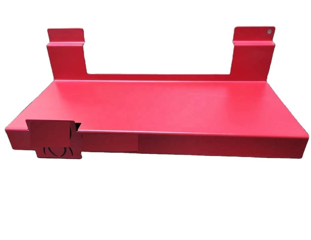 Customized Retail Shop Display Racks Insert Slatwall Slots Wall Floating Shelves Metal Shoe Display Shelf