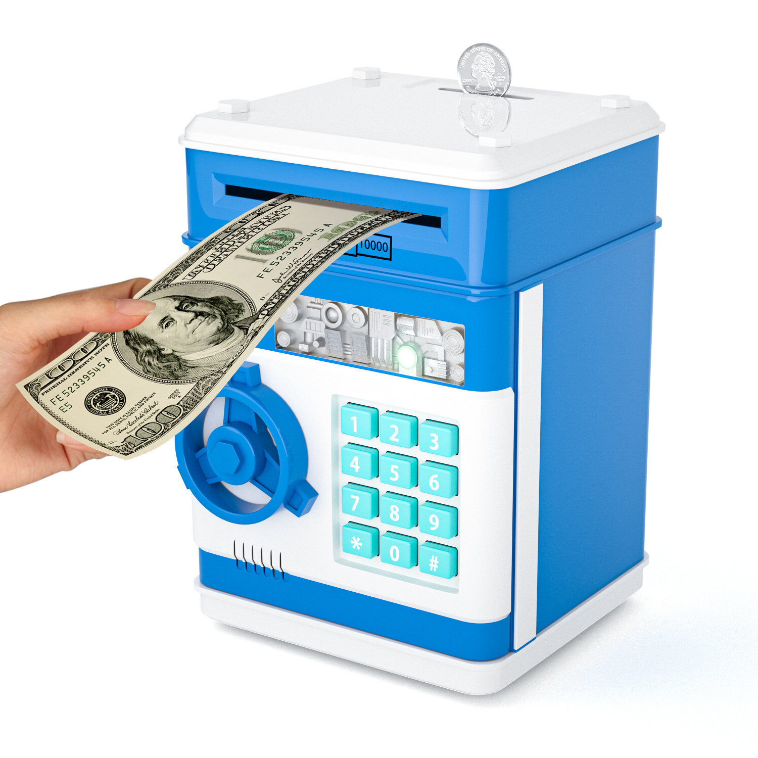 2023 piggy bank Good-looking atm bank toys password Hight toy children electronic atm piggy bank for adults kids