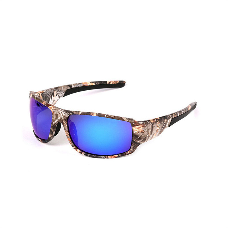 New products Camouflage sports cycling sunglasses fishing color film polarized glasses Low MOQ