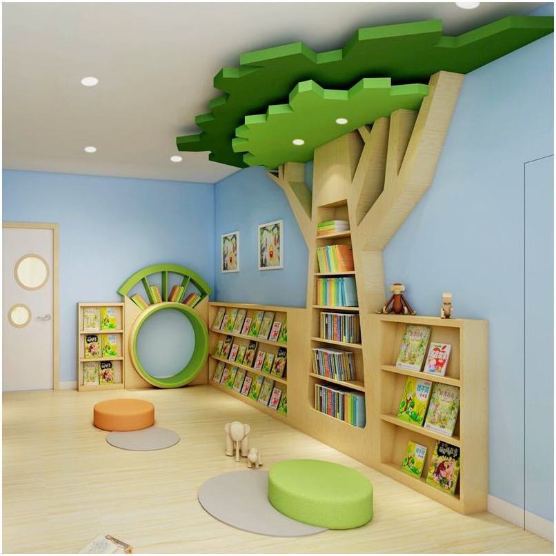 Chiquitos Bookshelf buchregal Plastic New Fashion Modern Low Price Clearance Wholesale Wooden Children Bookshelf