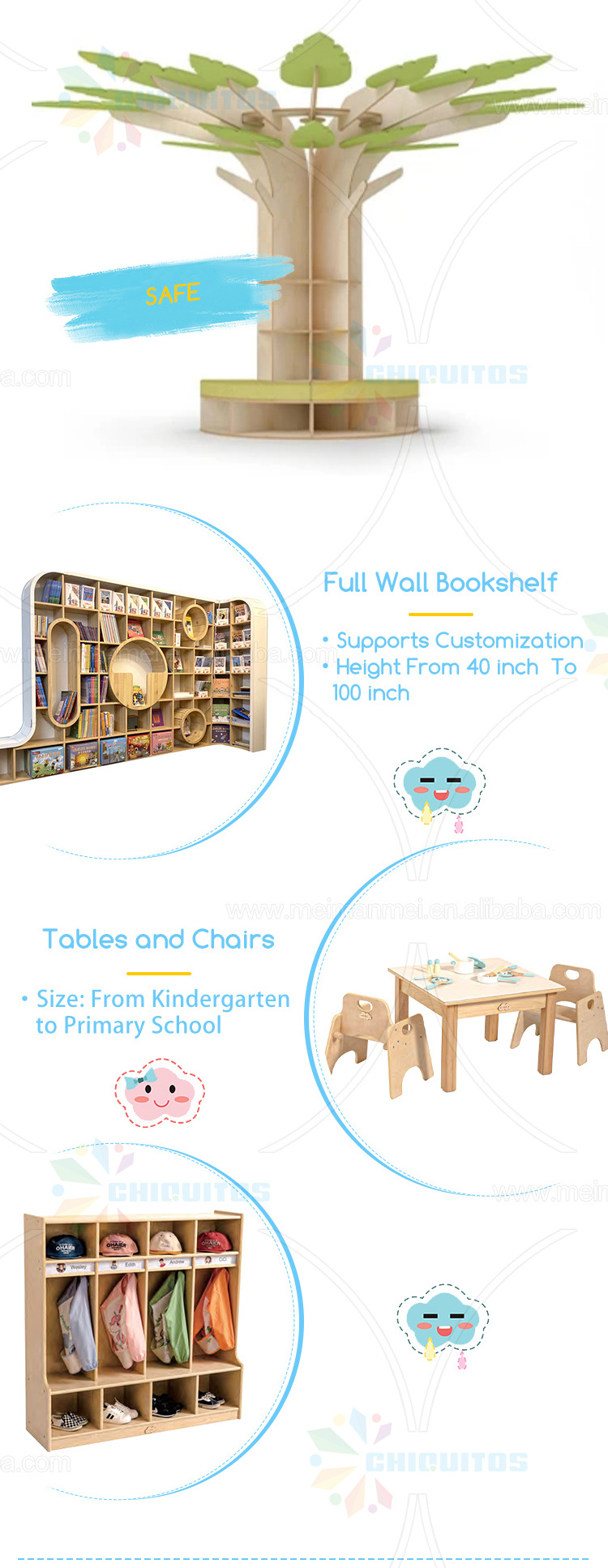 Children'S Furniture Wooden Bookcase Shelf For Easy Organization And Wooden Bookshelf Storage Easy Assembly Kids Book Rack