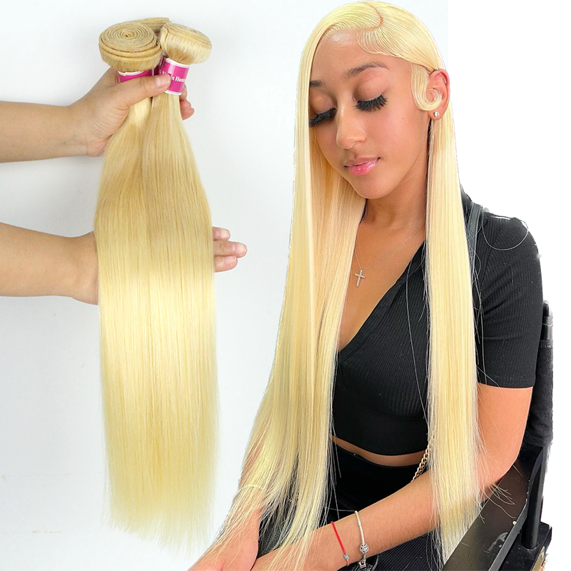 Cheap Blonde Hair Raw Virgin 613 Bundles Wholesale Human Hair Bundles Vendors 12a Grade Virgin Russian Hair