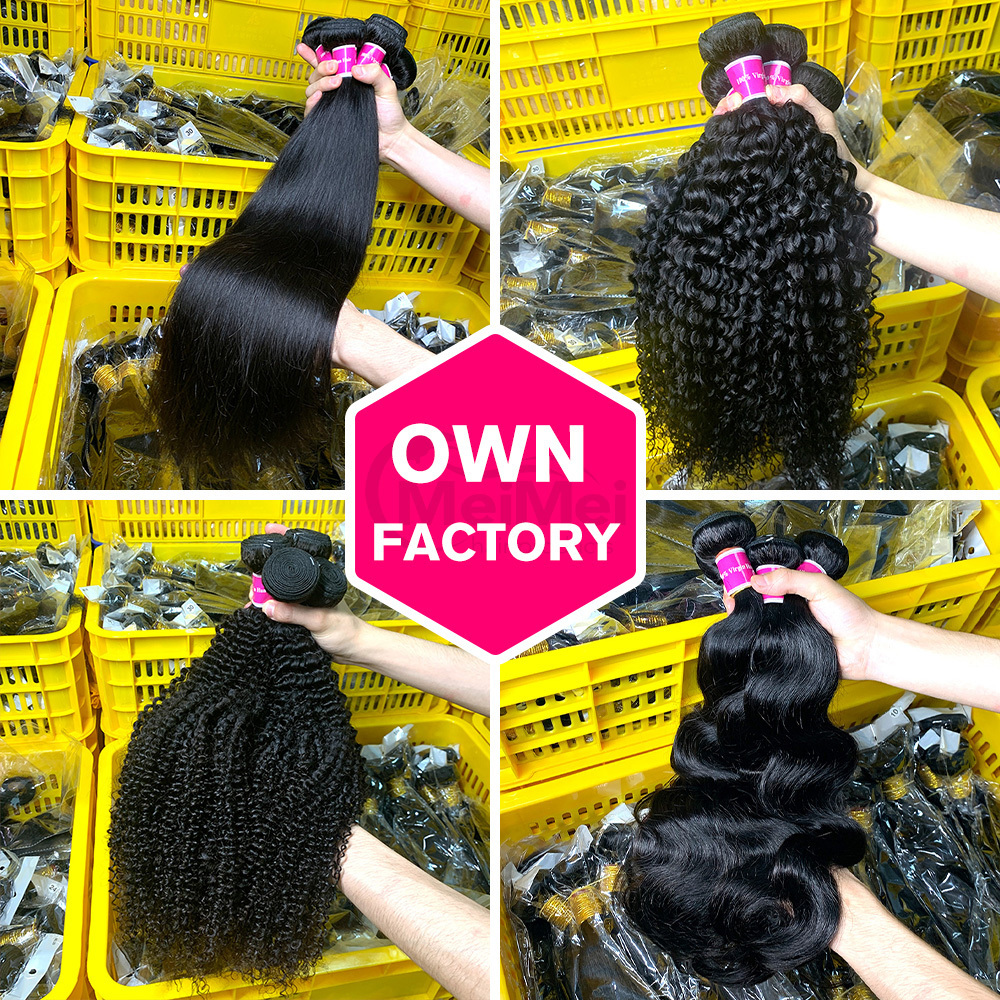 Unprocessed single donor virgin cuticle aligned wavy hair extensions temple raw burmese curly cambodian hair bundles vendors