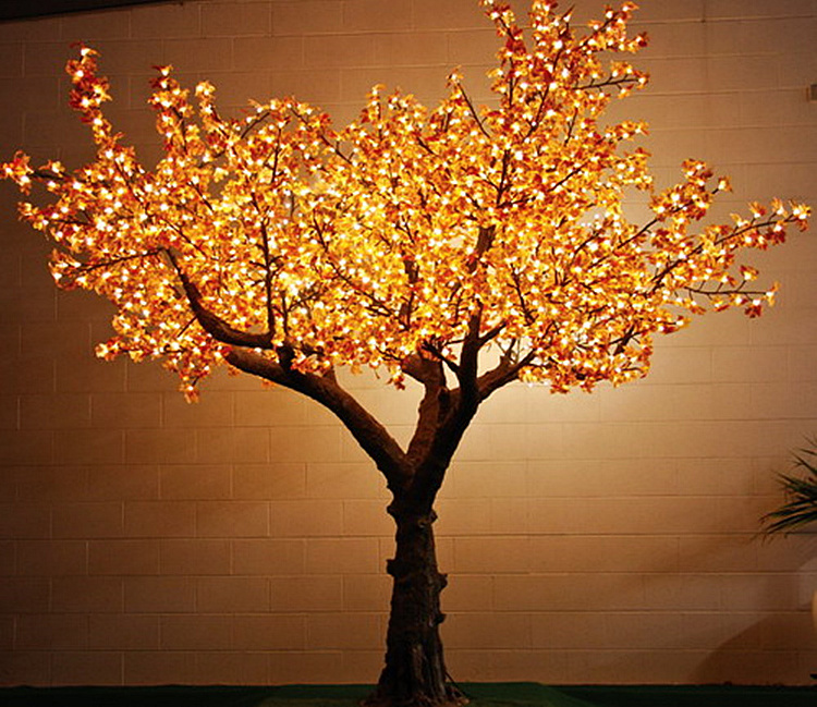 Outdoor Holiday Decoration LED Maple Tree Lights