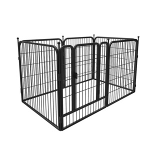 Factory Direct's high quality portable metal large outdoor indoor dog fence Play fence and sports dog metal fence