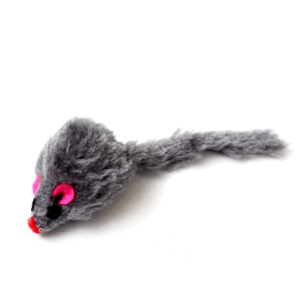 Pet Supplies Sound plush little mouse self hi cat toy sand stone sound simulation mouse cat toy