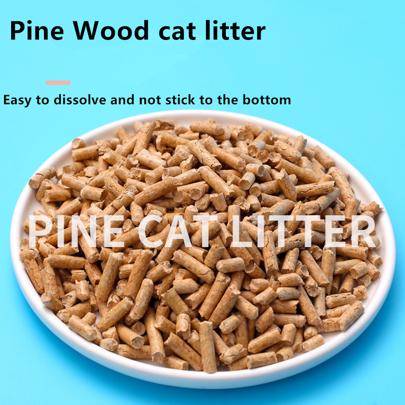 Pet Bedding Wood Pinewood Pallet Repack (1K) Pine pick cat litter particles