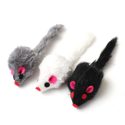 Pet Supplies Sound plush little mouse self hi cat toy sand stone sound simulation mouse cat toy