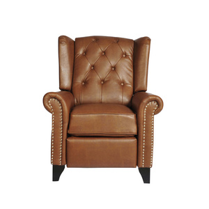 Foldable Sofa Chair Reclining Leather Electric  for Home Theater Recliner