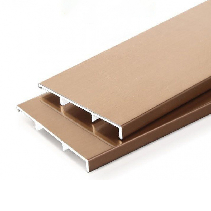 2023 Stainless steel Rose Gold Threshold Edge Skirting Board Profile Stainless steel Floor Skirting