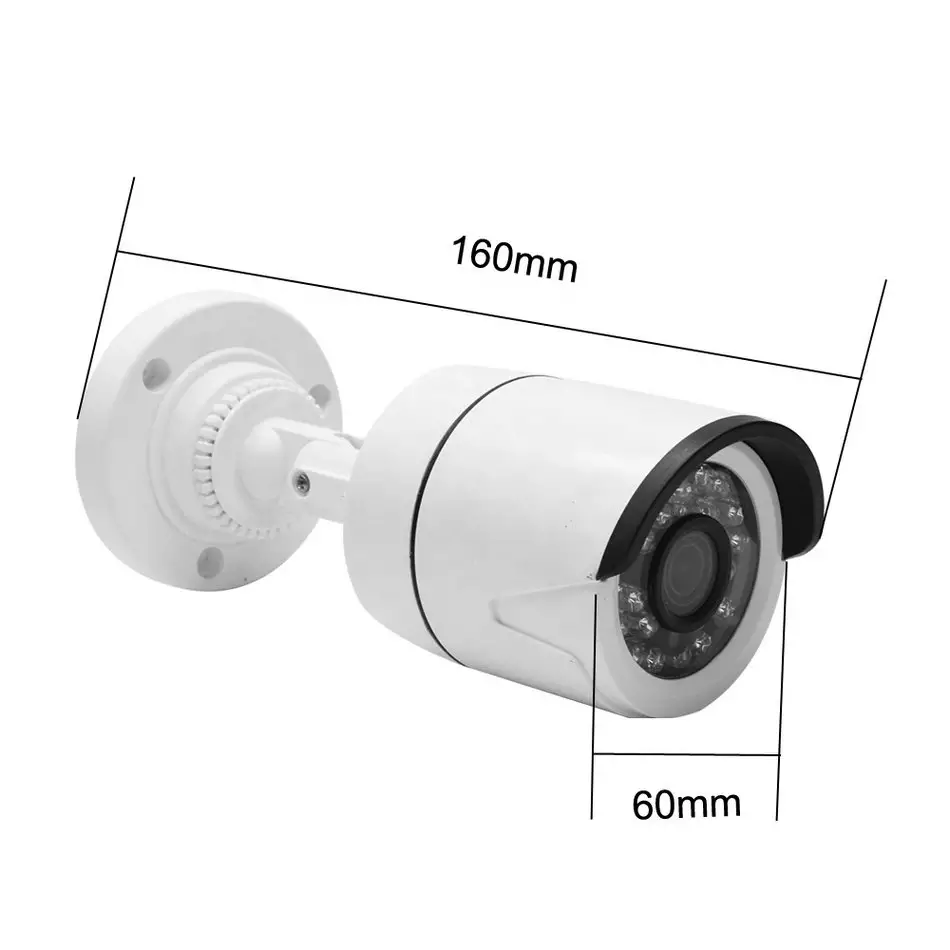 4 IN 1 AHD TVI CVI CVBS OSD Function CCTV Analog Turret Camera 1080P Indoor Outdoor 2.8 3.6 12MM Lens Security AHD Dome Camera