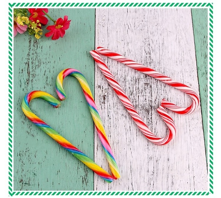 Christmas candy confectionery walking stick Candy  art lollipop sweet bonbon hard candy lollipops