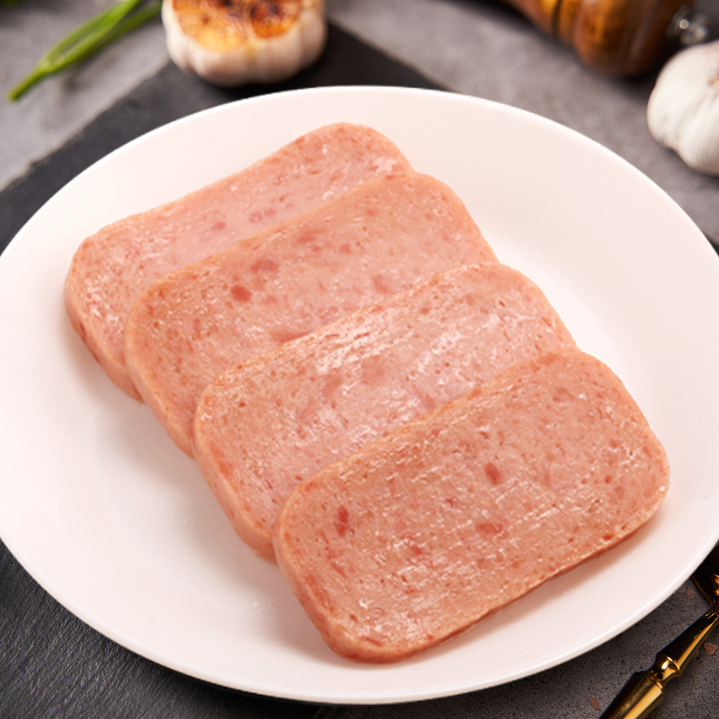 Top Quality Canned Food 340g Beef Luncheon Meat Brazil Canned Halal Meat