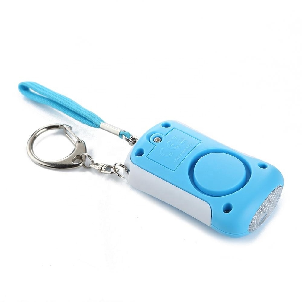 Brightest Self-defense Safety Security  Keychain Alarm Anti-attack  Personal Safety Alarm keychain