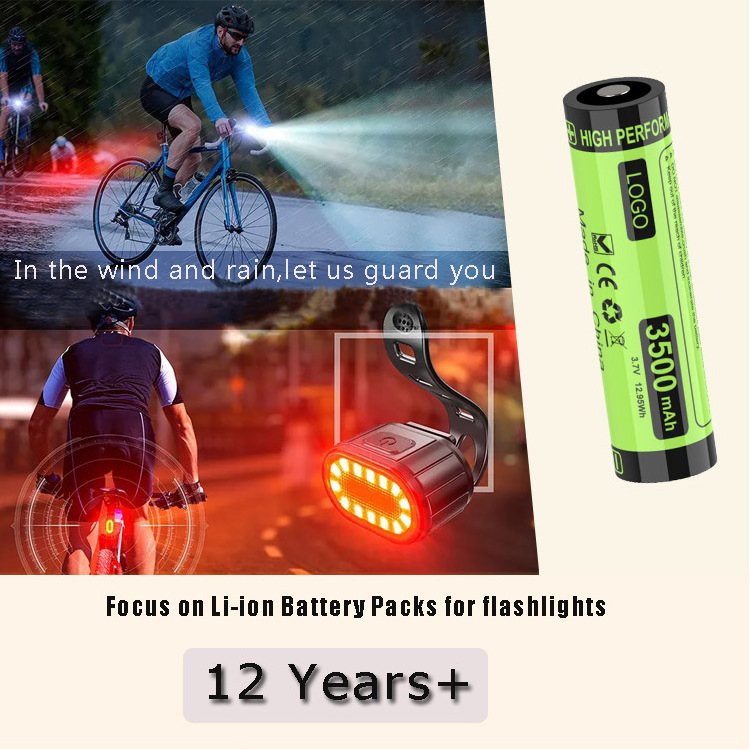 18650 rechargeable battery lithium 3.7v 2600mah  3500mah for flashlight torch work lights headlamp