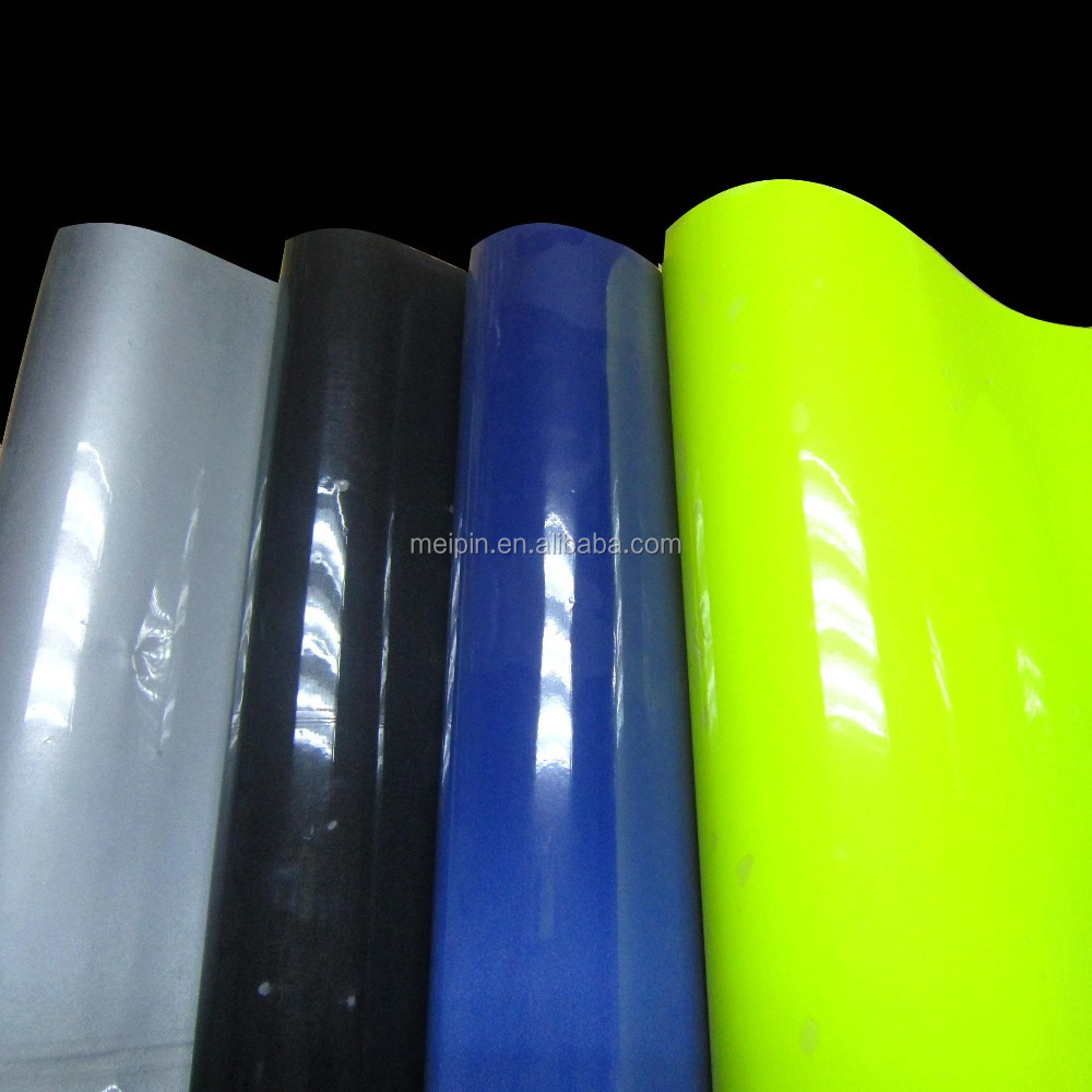 High Visibility heat transfer paper Customized Colorful reflective film material from china(Cut & Print)