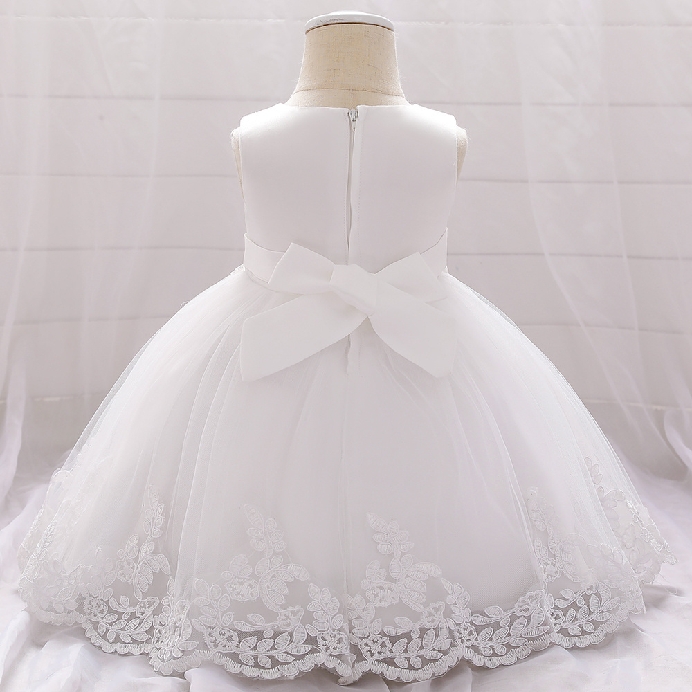 Newbron Baby Christening Dress Baptism Girl Dresses Birthday Princess Ball Gown L5097XZ