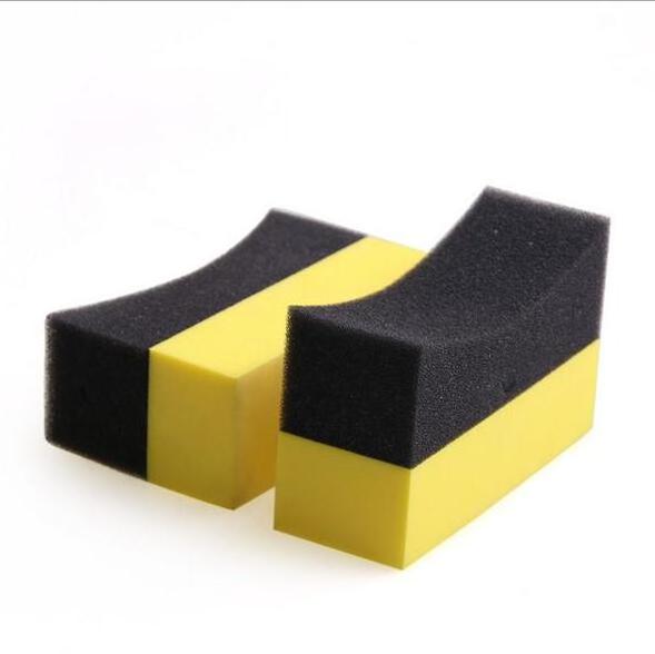 Hot High Density EVA Car Polish Detailing Sponge Tyre Cleaning Sponge Car Wax Sponge