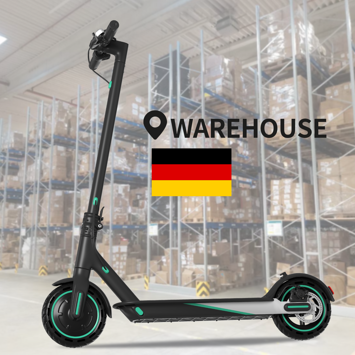 EU Warehouse 8.5 inch E Scooter Speed 25km/h 2 Wheels Foldable Adult Electric Scooter with APP