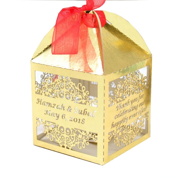 Laser cut arabic wedding favors wholesale islamic wedding favors, islamic wedding favor box 2022