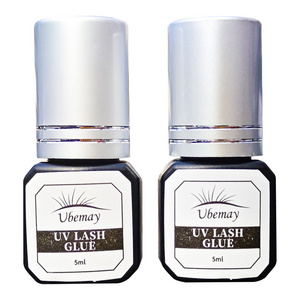 Free Sample Black Lash Adhesive Led Eyelash Extension Glue UV Lash Glue