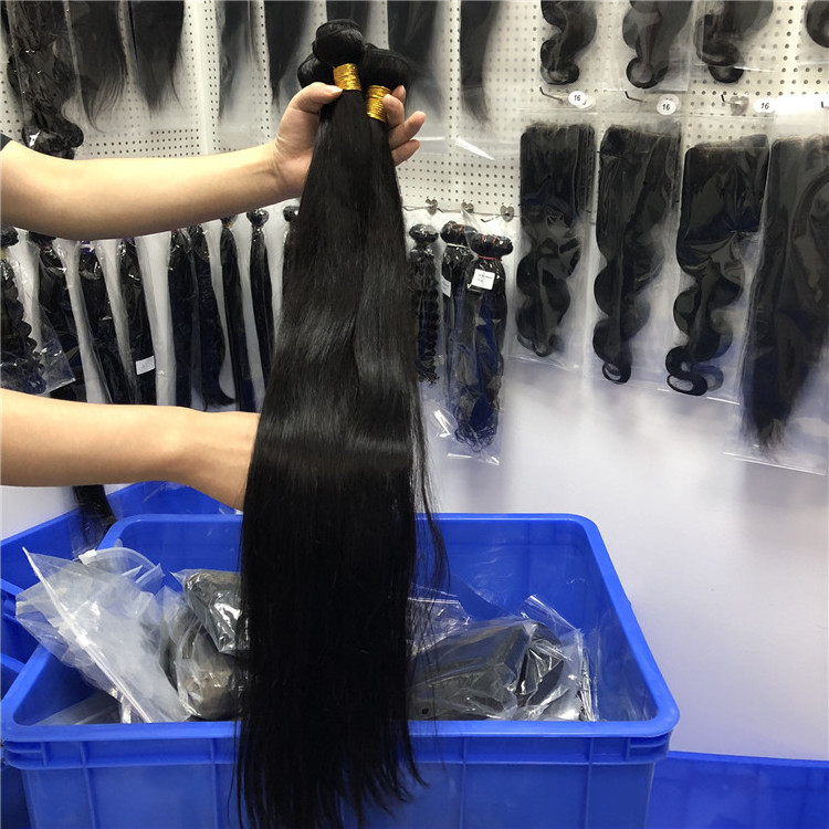 Wholesale Remy Natural Virgin Brazilian Human Hair Extensions 100% Real Human Hair Extensions Bundles