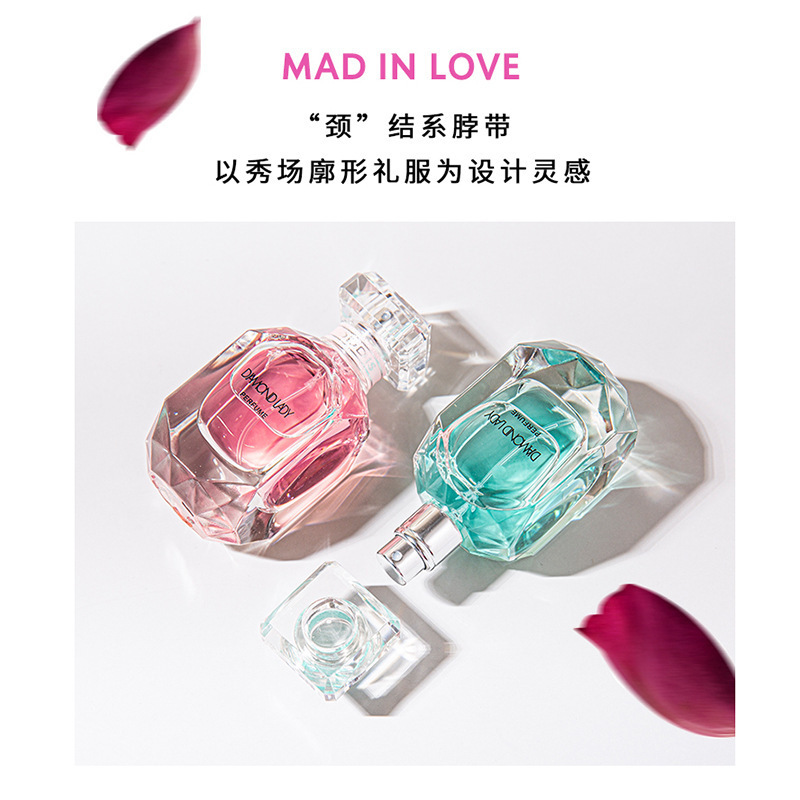 Internet Hot ODDIS Diamond Perfume for Women Light Perfume Jasmine The Odour of Roses Lasting Fragrance ODDIS Perfume Spray