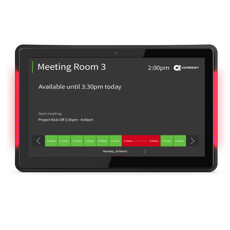 Wall Mounted OEM Rooted Tablets 10 inch Android 8.1 Meeting Room Booking PoE Android Tablet PC