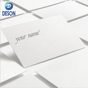 Deson In Stock Luxury Plastic/Paper/Acrylic/Pvc Name Business Card Printing With Logo