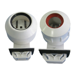 Single Screw Snap Unlock Daily T5 T8 Waterproof IP67 Plastic LED Lamp Holder G5 Fluorescent Socket G13 LED Lighting Base