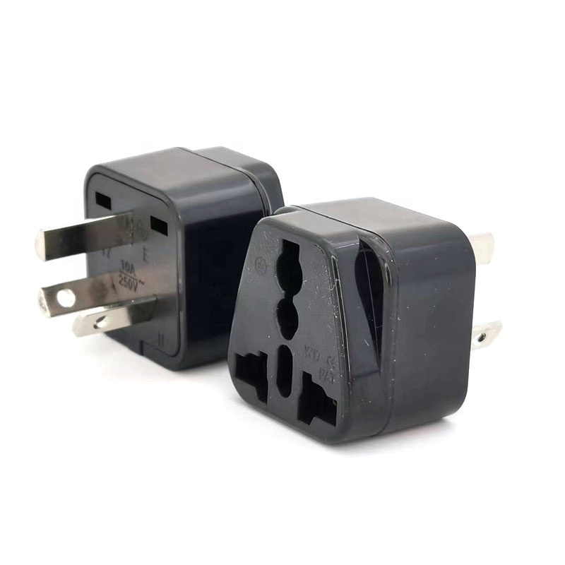 Universal EU UK US to AU CN Plug Adapter Australia New Zealand Fiji Argentina Type I 3 Pin AC Power Plug 10A