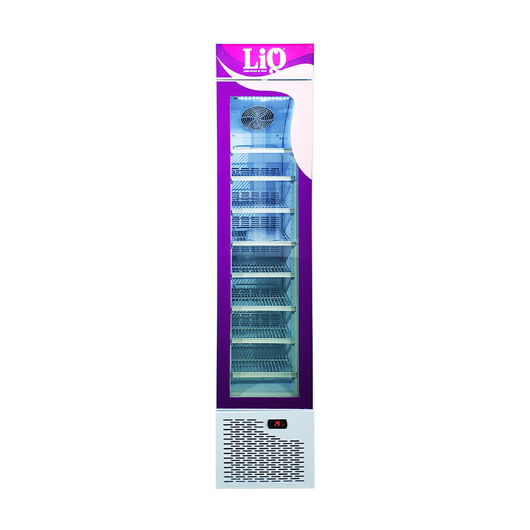 Meisda 105L Upright Slim Ice cream commercial Display Freezer