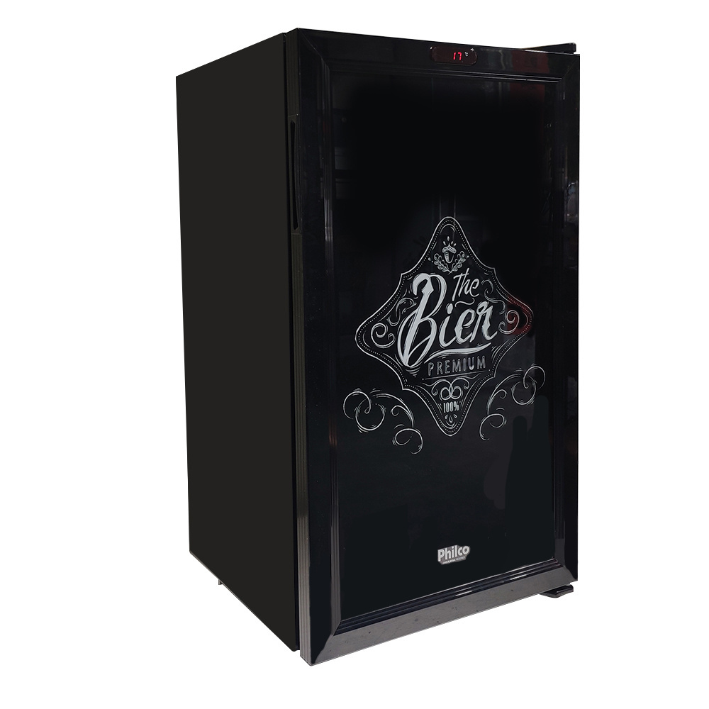 Meisda CE 98L Commercial Refrigerator Energy Drink Display Mini Fridge With LED Logo