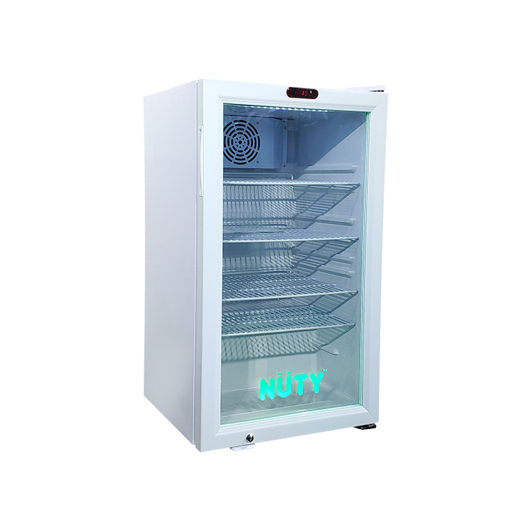 MEISDA SC98 Supermarket Equipment 98L Compressor Fruit Display Refrigerator CE