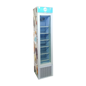 Meisda 105L Upright Slim Ice cream commercial Display Freezer